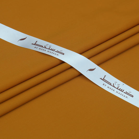 Golden Mustard | Blended | un-stitched | Wash and Wear