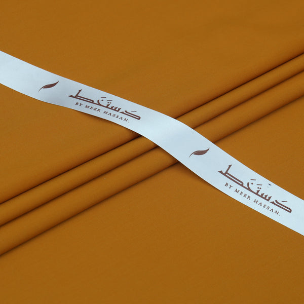 Golden Mustard | Blended | un-stitched | Wash and Wear